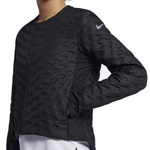 Black Nike AreoLoft Women's Running Jacket, NEW